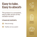 Solgar Methylcobalamin (Vitamin B12) 5000 mcg 30 Nuggets - DailyVita