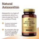 Solgar Natural Astaxanthin 5 mg 60 Softgels - DailyVita