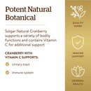 Solgar Natural Cranberry with Vitamin C 60 Vegetable Capsules - DailyVita