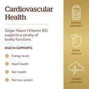 Solgar Niacin (Vitamin B3) 100 mg 100 Tablets - DailyVita