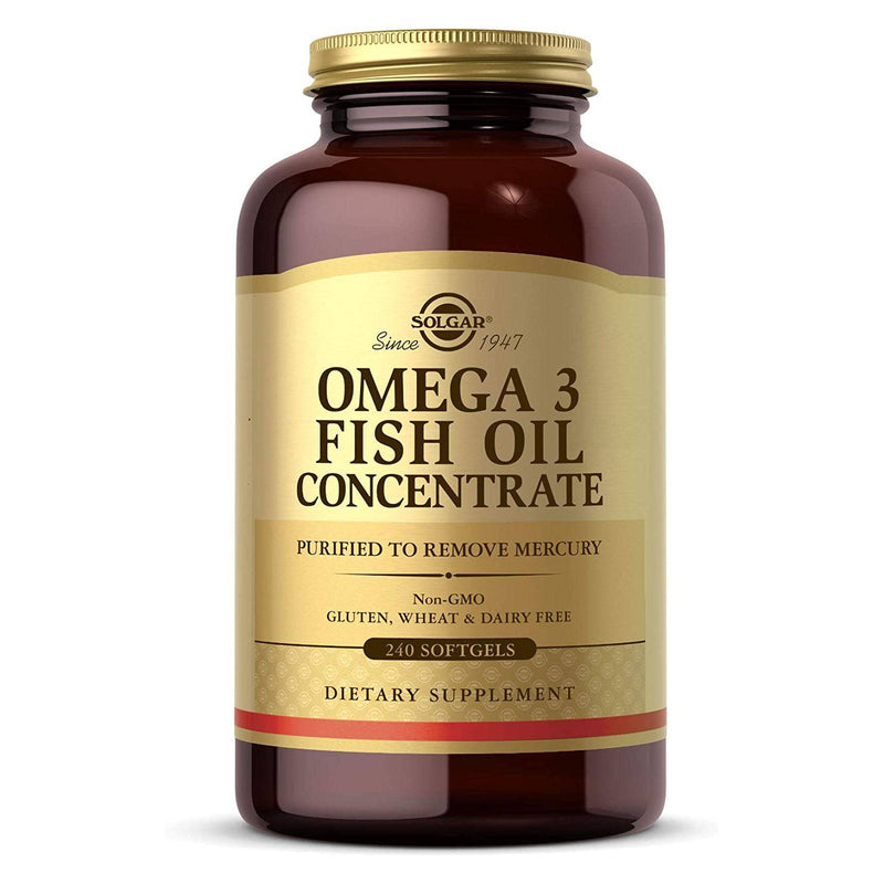 Solgar omega-3鱼油浓缩240软胶