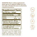 Solgar Omega-3 Vegetarian DHA 200 mg 50 Softgels - DailyVita