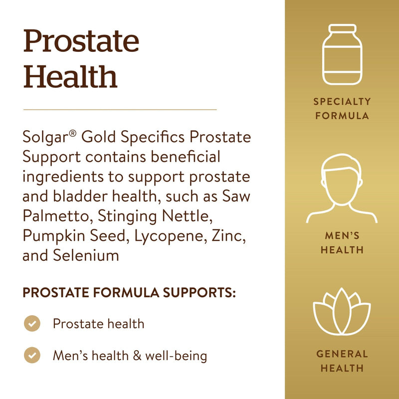 Solgar Prostate Support 60 Vegetable Capsules