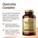 Solgar Quercetin Complex with Ester-C Plus 100 Vegetable Capsules - DailyVita