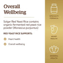 Solgar Red Yeast Rice 120 Vegetable Capsules - DailyVita
