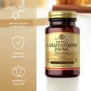 Solgar Reduced L-Glutathione 250 mg 30 Vegetable Capsules - DailyVita