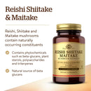 Solgar Reishi Shiitake Maitake Mushroom Extract 50 Vegetable Capsules - DailyVita