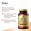 Solgar Rutin 500 mg 100 Tablets - DailyVita