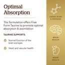 Solgar Taurine 500 mg 250 Vegetable Capsules - DailyVita