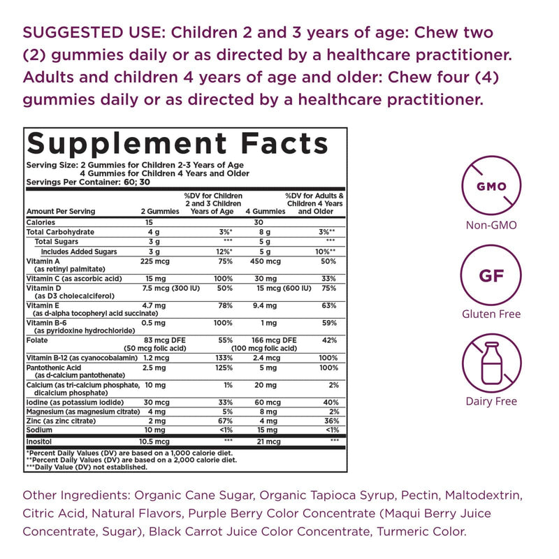 Solgar U-Cubes Childrens Multi-Vitamin＆Mineral Gummies-120 Gummies