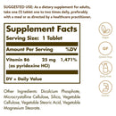 Solgar Vitamin B6 25 mg 100 Tablets - DailyVita
