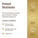 Solgar Vitamin C 1500 mg with Rose Hips 180 Tablets - DailyVita