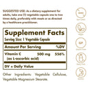 Solgar Vitamin C 500 mg 100 Vegetable Capsules - DailyVita
