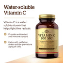 Solgar Vitamin C 500 mg 100 Vegetable Capsules - DailyVita