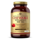 Solgar Vitamin C 500 mg Cran Raspberry 90 Chewable Tablets - DailyVita