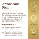 Solgar Vitamin E 268 mg (400 IU) Vegan Softgels (d-Alpha Tocopherol & Mixed Tocopherols) 100 Softgels - DailyVita