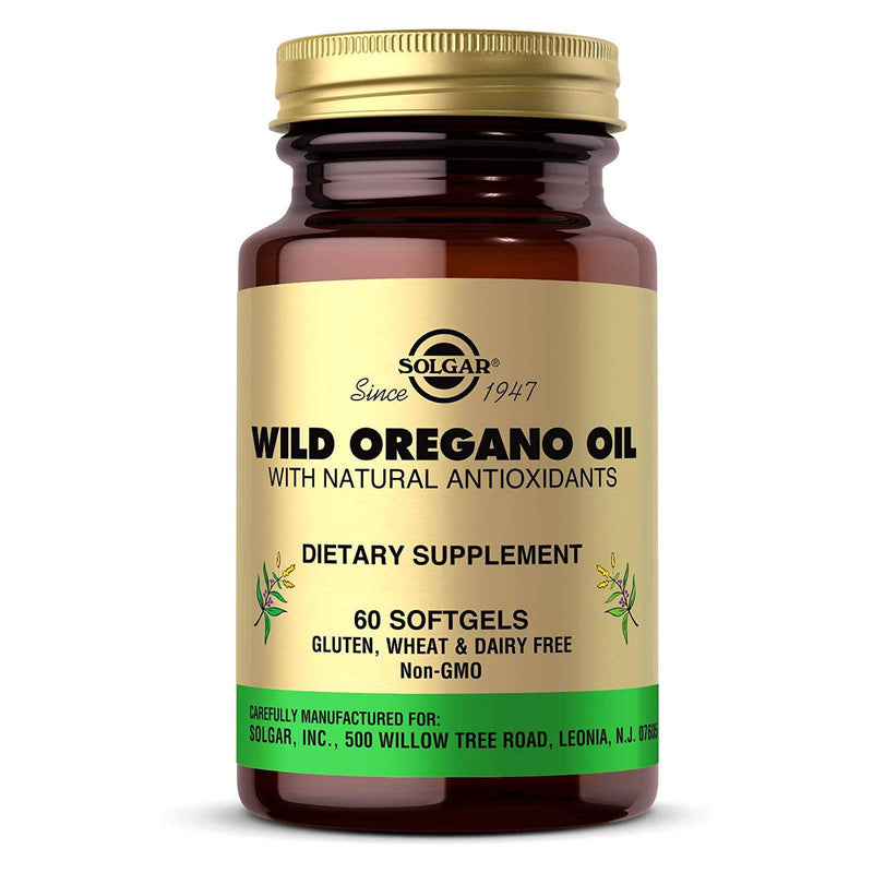 Solgar Wild Oregano Oil 60 Softgels