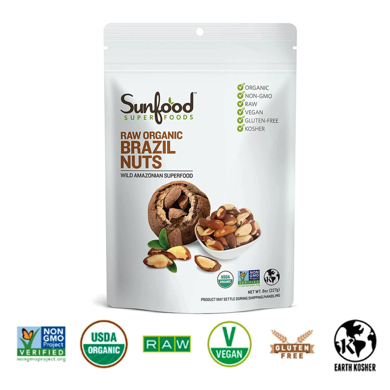 Sunfood Brazil Nuts 8 oz