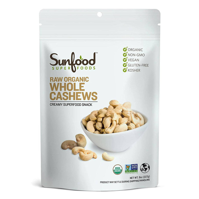 Sunfood Cashews 8 oz