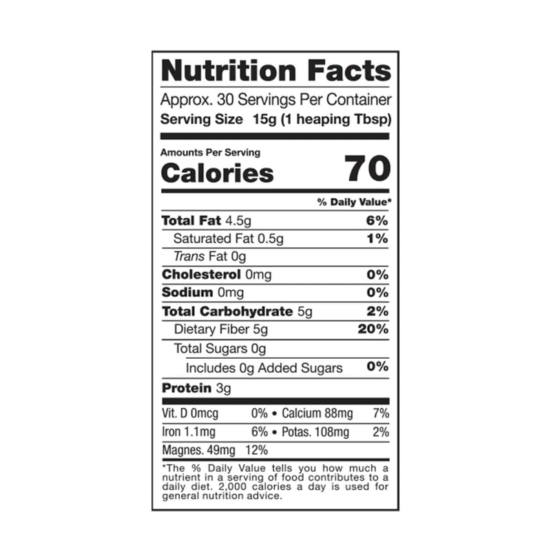 Sunfood Chia Seeds 1 lb | DailyVita