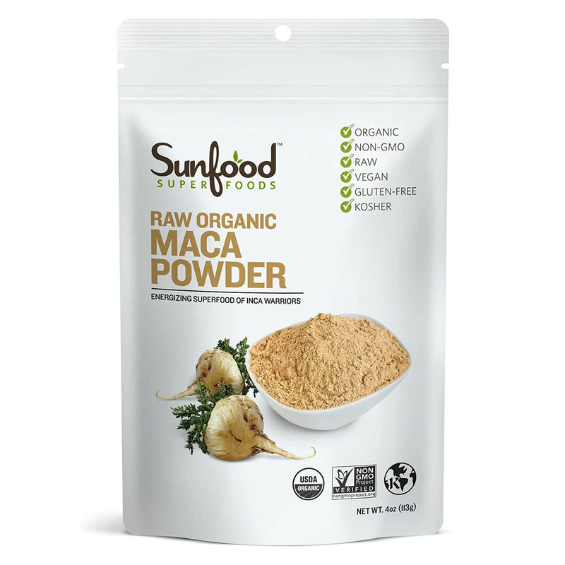 SunfoodMaca en polvo - 4 oz