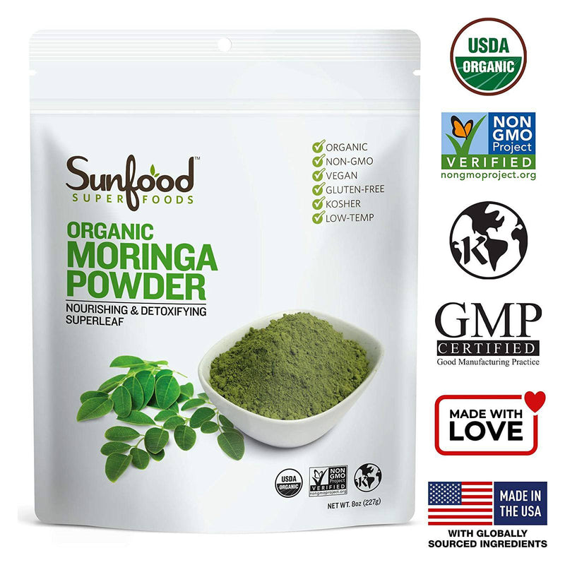 SunfoodMoringa en polvo - 8 oz