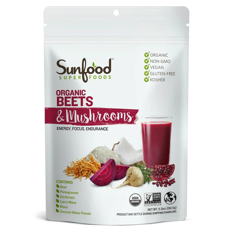 SunfoodSuperalimentos y Champiñones, Remolachas - 5.31 oz