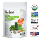 Sunfood Supergreens & Protein 8 oz - DailyVita