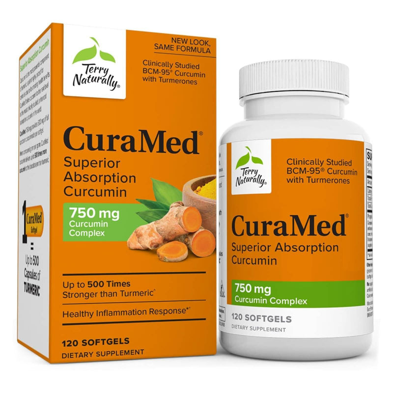 Terry Naturally CuraMed 750 mg 120 Softgels