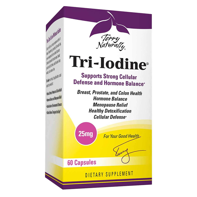 Terry Naturally Tri-Iodine 25 mg, 60 캡슐