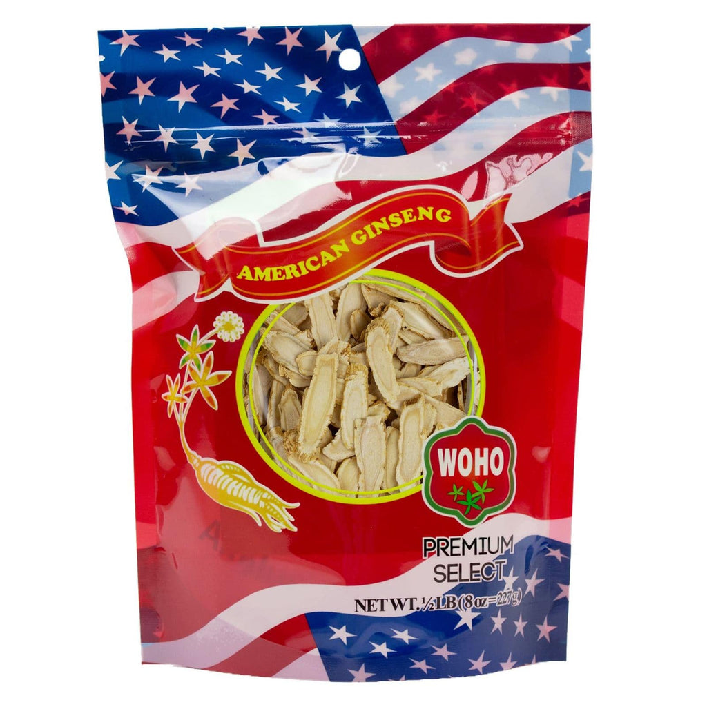 Woho Rummy WOHO American Ginseng #126.8 Slice Medium 8oz Bag | DailyVita