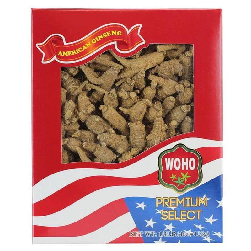 WOHO Premium Select American Ginseng Short Medium Small 4oz