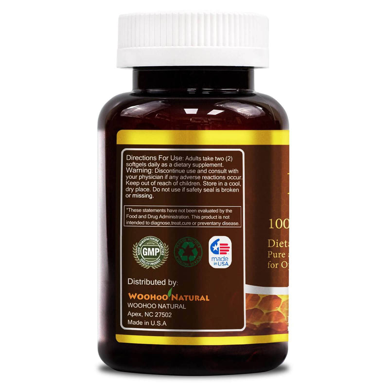 WooHoo Natural Bee Propolis 1000 mg 180 Softgels