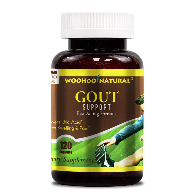 WooHoo Natural Gout Support 200 mg 120 Capsules