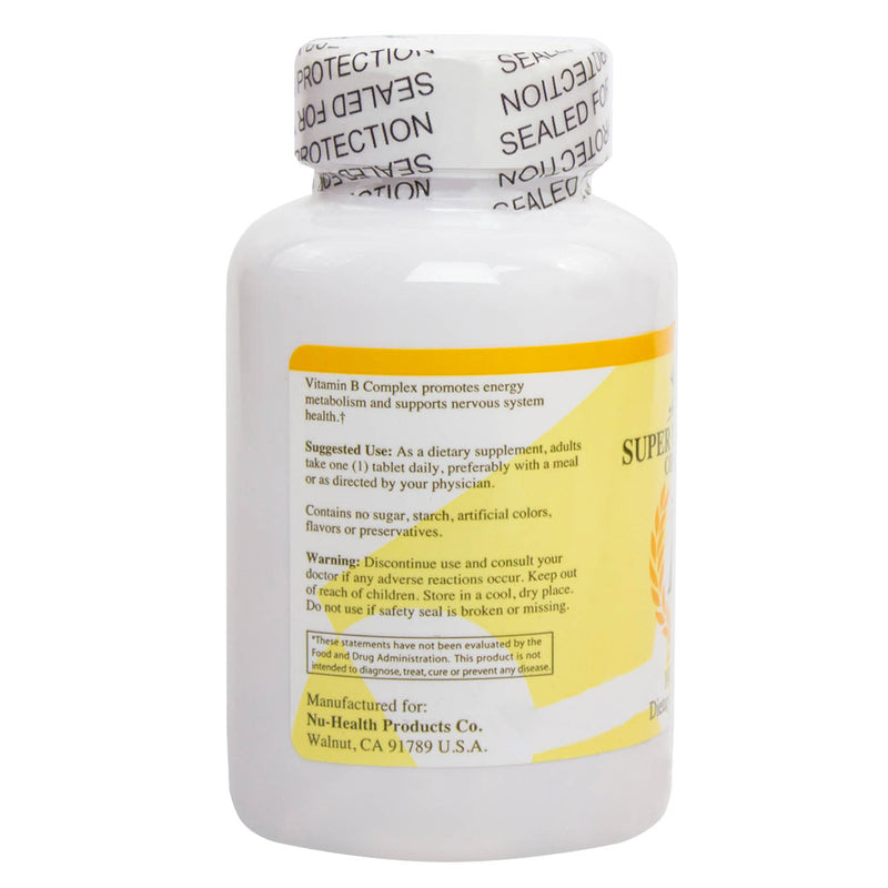 NuHealth Vitamin B Complex 100 Tablets - DailyVita