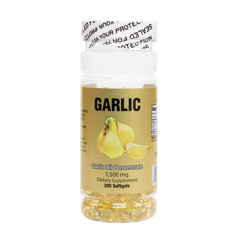 NuHealth Garlic Oil 300 Softgels - DailyVita