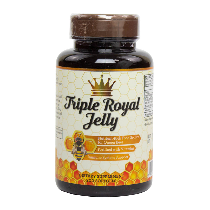 NuHealth Triple Royal Jelly 200 Softgels - DailyVita