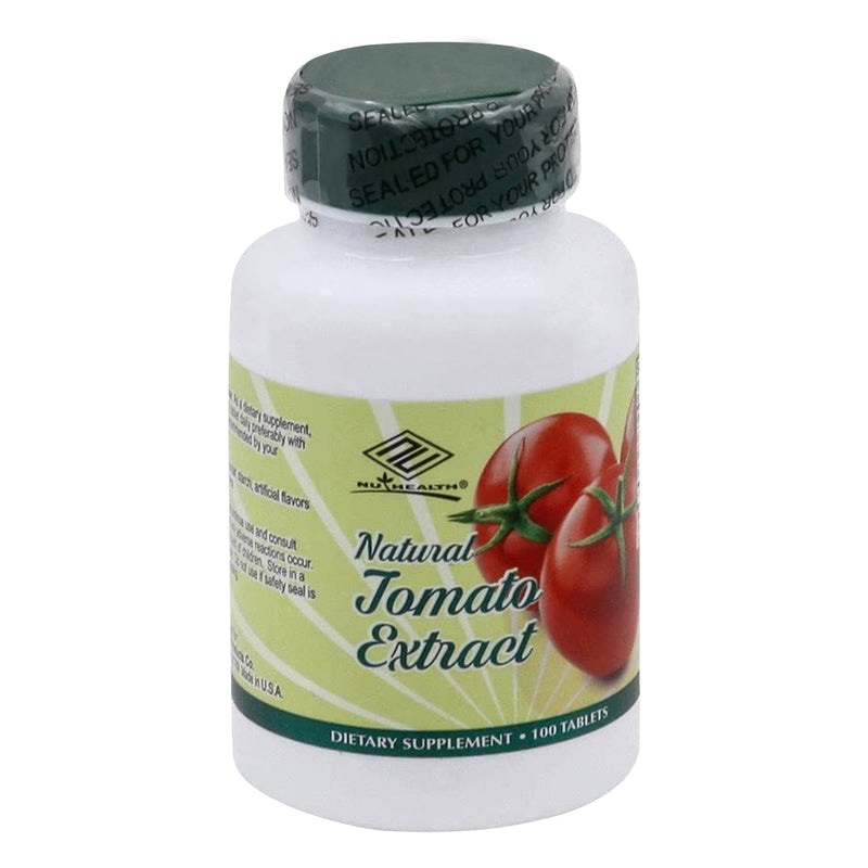 NuHealth Natural Tomato Extract 100 Tablets - DailyVita