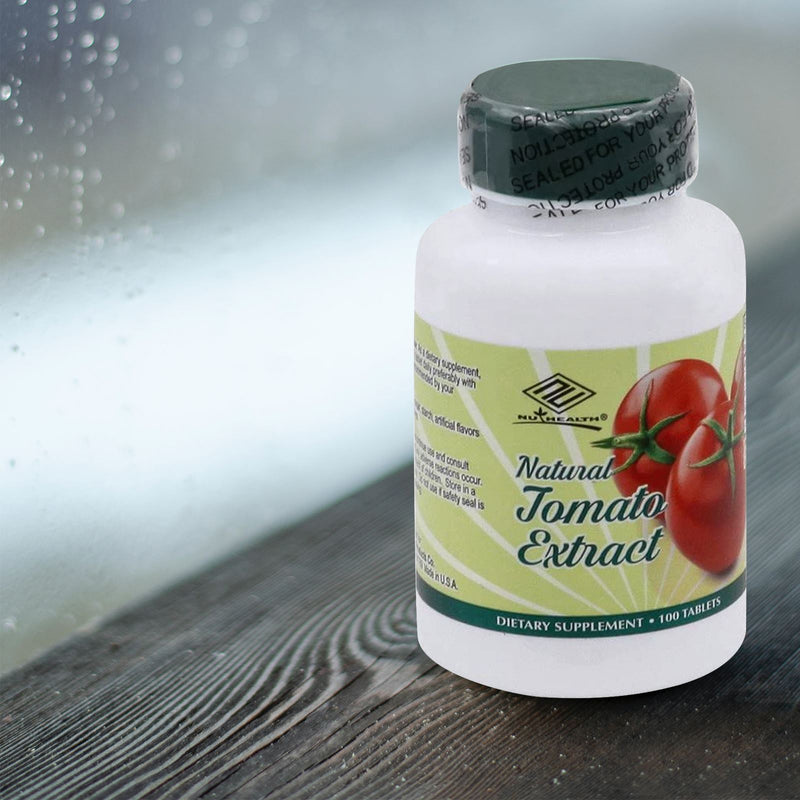 NuHealth Natural Tomato Extract 100 Tablets - DailyVita