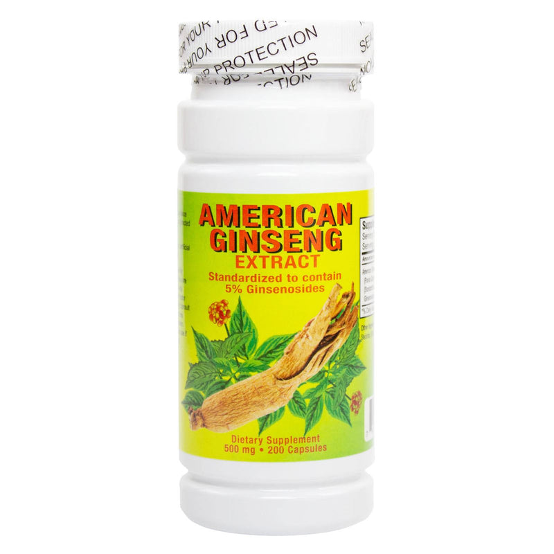 NCB American Ginseng Concentrate 200 Capsules - DailyVita