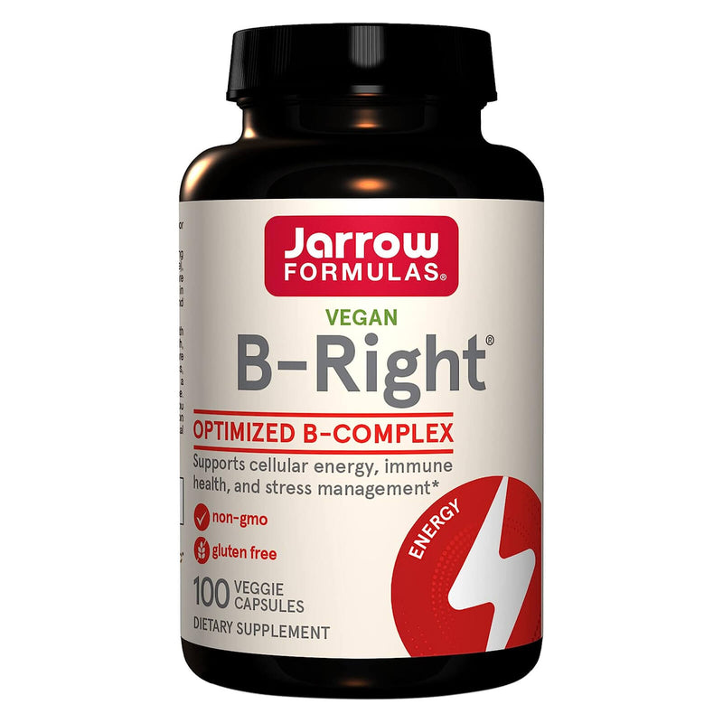 Jarrow Formulas B-Right Complex 100 Veggie Caps - DailyVita
