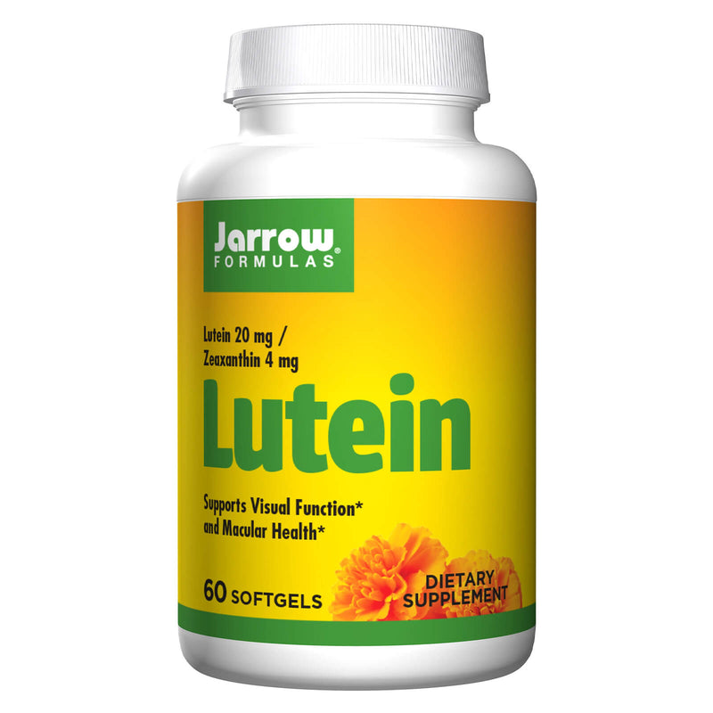 Jarrow Formulas Lutein 20 mg 60 Softgels - DailyVita