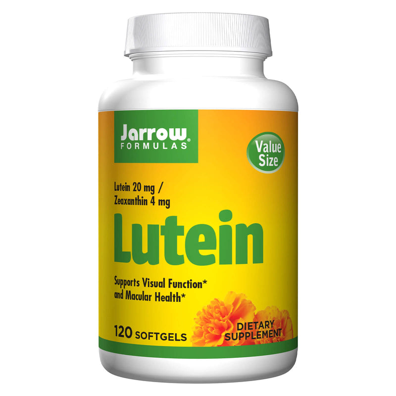 Jarrow Formulas Lutein 20 mg 120 Softgels - DailyVita