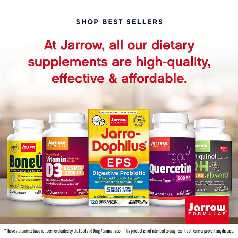 Jarrow Formulas Taurine 1000 mg 100 Capsules - DailyVita