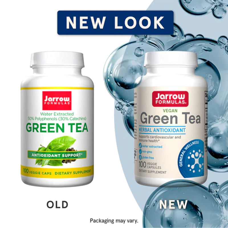 Jarrow Formulas Green Tea 500 mg 100 Veggie Caps - DailyVita