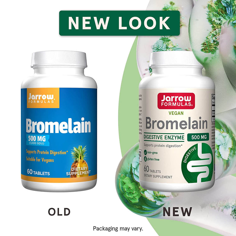 Jarrow Formulas Bromelain 1,000 gDU 60 Tablets - DailyVita