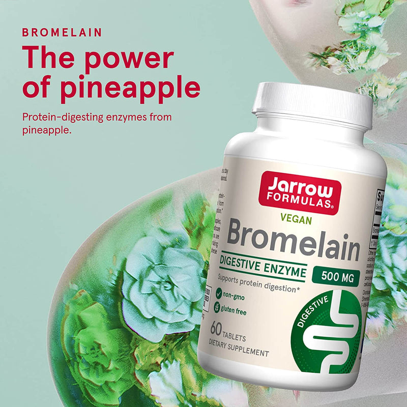 Jarrow Formulas Bromelain 1,000 gDU 60 Tablets - DailyVita