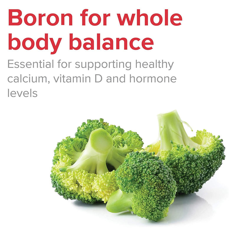 Vibrant Health Super Natural Boron, 60 vegetable capsules - DailyVita