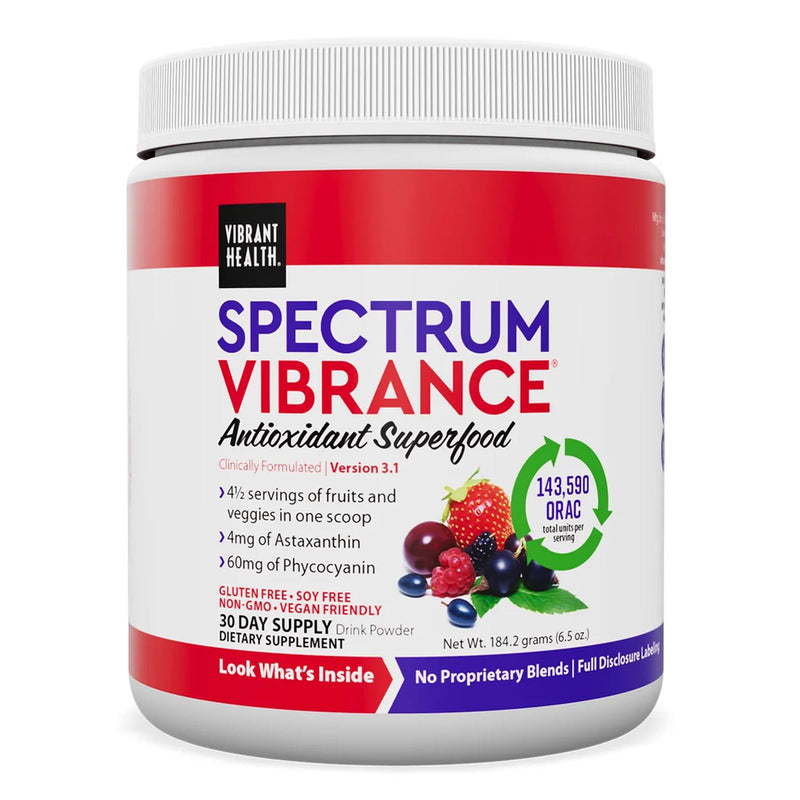 Vibrant Health Spectrum Vibrance powder, 184.2g (6.5 oz) - DailyVita