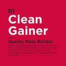 RULE ONE Clean Gainer Chocolate Peanut Butter 9.59 lb 30 Servings - DailyVita